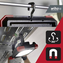 Load image into Gallery viewer, Wiha battery-powered construction spotlight 3000lm
