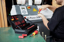 Load image into Gallery viewer, Wiha Tool set slimVario® electric mixed, 32 pcs. incl. multifunctional bag