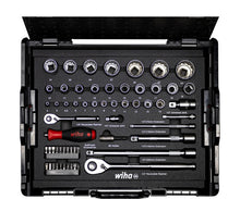 Load image into Gallery viewer, Wiha Socket wrench and bit set 1/4" and 1/2" 60pcs