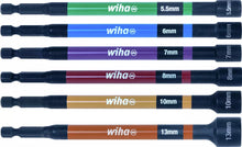 Load image into Gallery viewer, Wiha Color-coded nut driver set magnetic, 150 mm 6 pcs. 1/4"