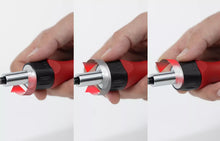 Load image into Gallery viewer, Wiha Screwdriver with bit holder SoftFinish® with ratchet function switchable for 1/4" bits