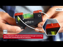 Load and play video in Gallery viewer, Wiha Mini spirit level Pocket 8 cm with magnet