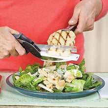 Load image into Gallery viewer, Harvest 2in1 Kitchen Cutter 10"