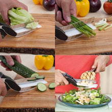 Load image into Gallery viewer, Harvest 2in1 Kitchen Cutter 10"