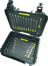 Load image into Gallery viewer, Honiton Black Hand M10 Combination Gear Wrench Tool Case 22pcs