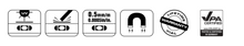 Load image into Gallery viewer, Kapro 4" 246 Magnetic Handy Level
