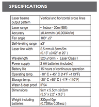 Load image into Gallery viewer, Kapro 862G Prolaser® Cross Line Green Laser