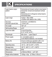 Load image into Gallery viewer, Kapro 875B Prolaser® All-Lines Layout Set With Soft Bag