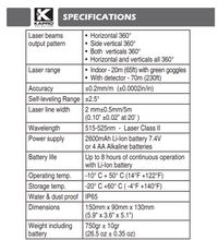 Load image into Gallery viewer, Kapro 883G Prolaser® 3D All-Lines Green
