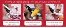 Load image into Gallery viewer, Harvest 2in1 Kitchen Cutter 10"