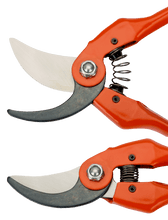 Load image into Gallery viewer, Bahco Bypass Secateurs with Stamped/Pressed Steel Handle and Straight Cutting Head  P126-22