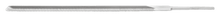 Load image into Gallery viewer, Sandvik Mill Saw Files with 1 Round Edge Bastard Cut Unhandled  4-138-10-1-0 10"