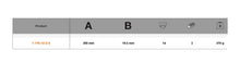 Load image into Gallery viewer, Sandvik Engineering Three Square Files Smooth Unhandled 1-170-12-3-0 12"