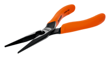Load image into Gallery viewer, Sandvik Long Snipe Nose Pliers with Monomaterial Handles and Phosphate Finish 2425D-160