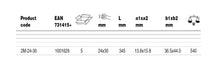 Load image into Gallery viewer, Sandvik Belzer Metric Deep Offset Double Ring End Wrenches with Chrome Finish 2M-24-30