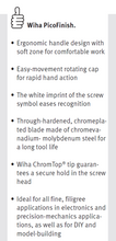 Load image into Gallery viewer, Wiha PicoFinish Slotted Screwdriver 3mm