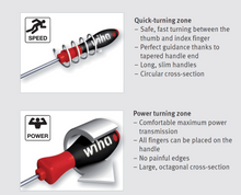 Load image into Gallery viewer, Wiha SoftFinish® Slotted Cabinet Screwdriver Round Blade - 4mm x 150mm