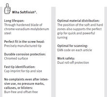 Load image into Gallery viewer, Wiha SoftFinish® Slotted Cabinet Screwdriver Round Blade - 4mm x 200mm