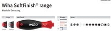 Load image into Gallery viewer, Wiha SoftFinish® Slotted Cabinet Screwdriver Round Blade - 4mm x 200mm