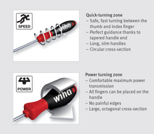 Load image into Gallery viewer, Wiha SoftFinish® Slotted Cabinet Screwdriver Round Blade - 5.5mm x 125mm