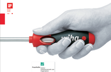 Load image into Gallery viewer, Wiha SoftFinish® Slotted Cabinet Screwdriver Round Blade - 5.5mm x 200mm