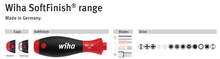 Load image into Gallery viewer, Wiha SoftFinish® Slotted Screwdriver Hex Blade With Hex Bolster - 9mm x 150mm