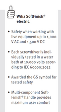 Load image into Gallery viewer, Wiha SoftFinish® Electric Slotted Screwdriver - 2mm x 60mm