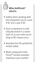 Load image into Gallery viewer, Wiha SoftFinish® Electric Slotted Screwdriver - 2.5mm x 75mm