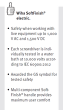 Load image into Gallery viewer, Wiha SoftFinish® Electric Slotted Screwdriver - 5.5mm x 175mm