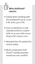 Load image into Gallery viewer, Wiha SoftFinish® Electric Slotted Screwdriver - 8mm x 175mm