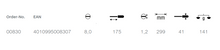 Load image into Gallery viewer, Wiha SoftFinish® Electric Slotted Screwdriver - 8mm x 175mm