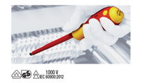 Load image into Gallery viewer, Wiha SoftFinish® Electric Slotted Screwdriver - 10mm