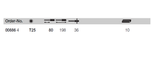 Load image into Gallery viewer, Wiha SoftFinish® Electric TORX® Screwdriver T25 x 80mm