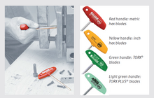 Load image into Gallery viewer, Wiha Hex Nut Driver With T-Handle 8mm