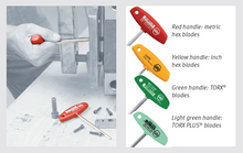 Load image into Gallery viewer, Wiha Hex Nut Driver With T-Handle 9mm