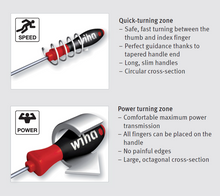 Load image into Gallery viewer, Wiha SoftFinish® TORX® Tamper Resistant Screwdriver T20H x 100mm