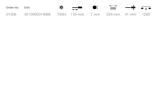 Load image into Gallery viewer, Wiha SoftFinish® TORX® Tamper Resistant Screwdriver T40H x 130mm