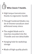 Load image into Gallery viewer, Wiha TORX® Driver With T-Handle T30