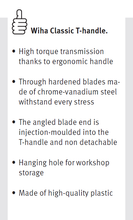 Load image into Gallery viewer, Wiha TORX® Driver With T-Handle T45