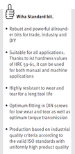 Load image into Gallery viewer, Wiha Standard Bit Slotted Style C 6.3 - 6.5mm