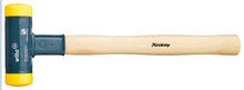 Load image into Gallery viewer, Wiha Dead-Blow Hammer With Hickory Handle 25mm