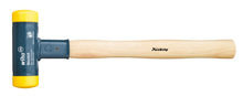 Load image into Gallery viewer, Wiha Dead-Blow Hammer With Hickory Handle 60mm