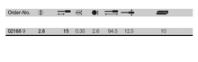 Load image into Gallery viewer, Wiha Ceramic Slotted Screwdriver - 2.6mm x 15mm