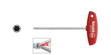 Load image into Gallery viewer, Wiha Ball End Hex Driver With T-handle 6mm
