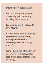 Load image into Gallery viewer, Wiha Microfinish TORX® Screwdriver T27 x 115mm