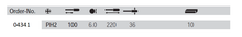 Load image into Gallery viewer, Wiha Microfinish Phillips Screwdriver Hex Blade Hex Bolster + PH2 x 100mm