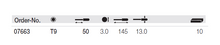 Load image into Gallery viewer, Wiha Precision ESD TORX® Screwdriver T9 x 50mm