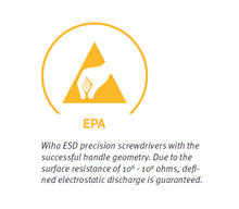Load image into Gallery viewer, Wiha Precision ESD Phillips Screwdriver + PH1 x 60mm