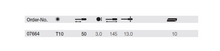 Load image into Gallery viewer, Wiha Precision ESD TORX® Screwdriver T10 x 50mm