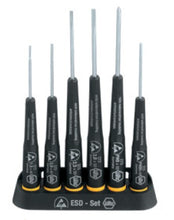 Load image into Gallery viewer, Wiha Precision ESD Slotted / Phillips Screwdriver Set 6pcs
